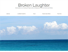 Tablet Screenshot of brokenlaughter.com